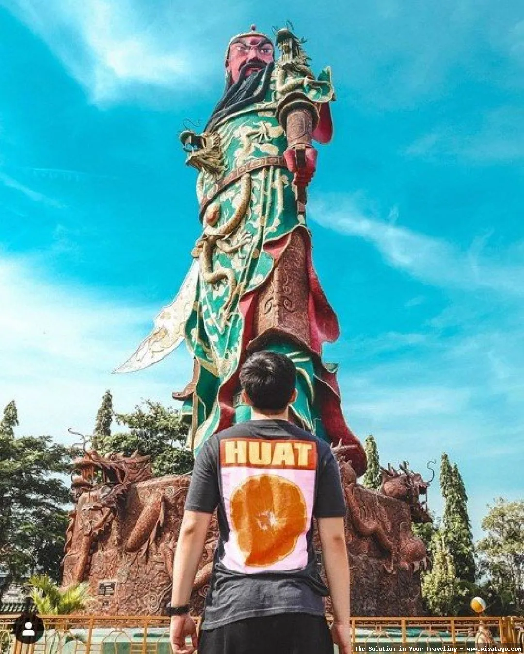 Klenteng Kwan Sing Bio megah dan indah