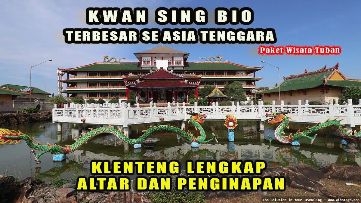 Klenteng Kwan Sing Bio megah dan indah