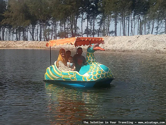Kolam Perahu Ai Ai yang menawan