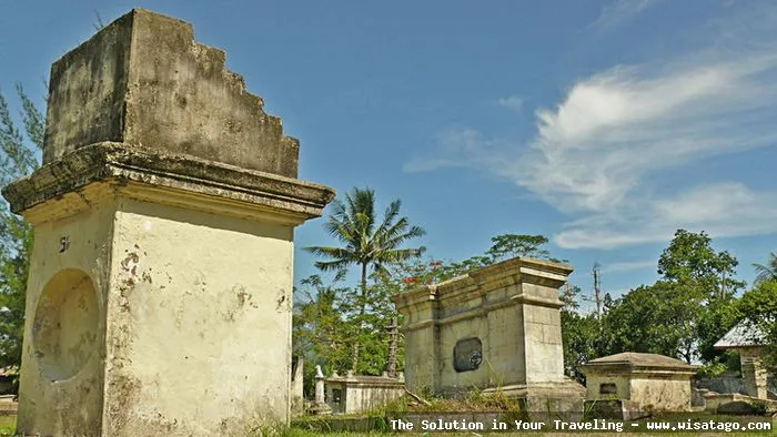 Kompleks Makam Inggris, suasana bersejarah.
