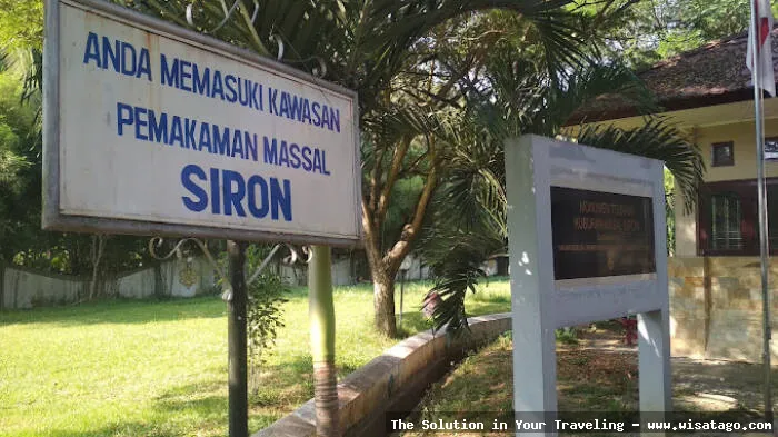 Kuburan Massal Siron, bukti sejarah.