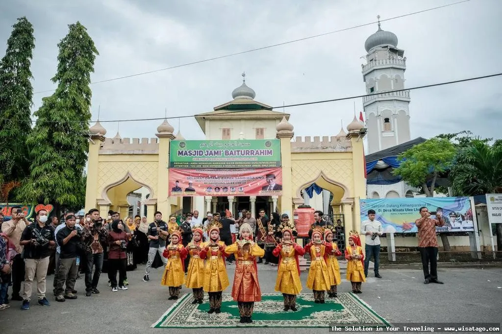 Lambaro Kueh Gampong Wisata yang indah