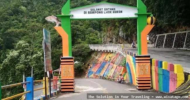 Lambaro Kueh Gampong Wisata yang indah