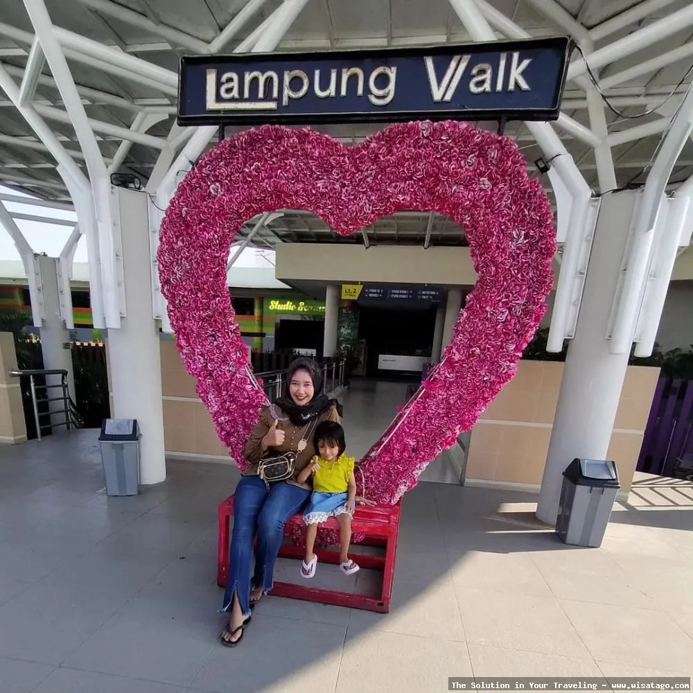 Lampung Walk, tempat hiburan populer