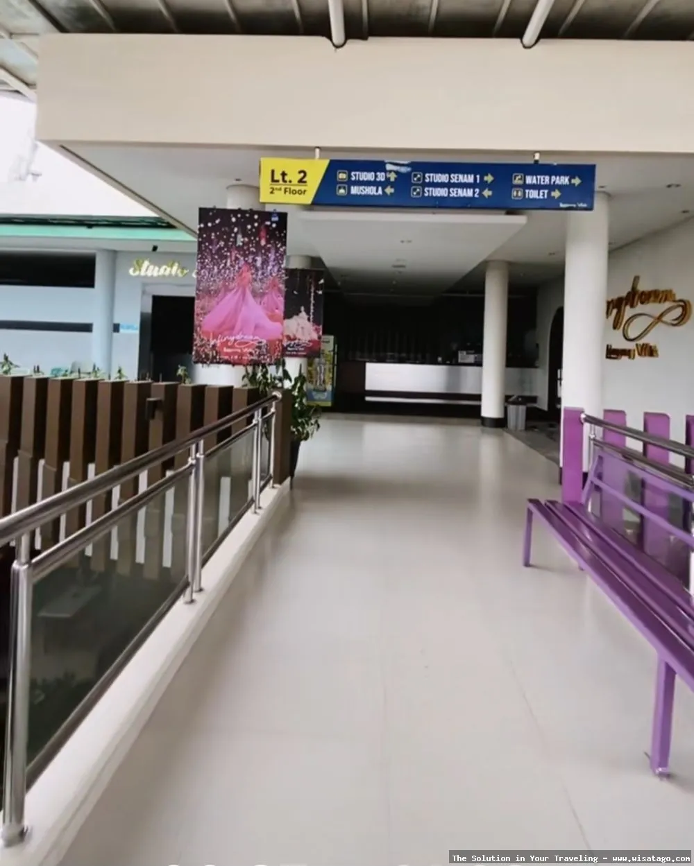 Lampung Walk: pusat hiburan malam.