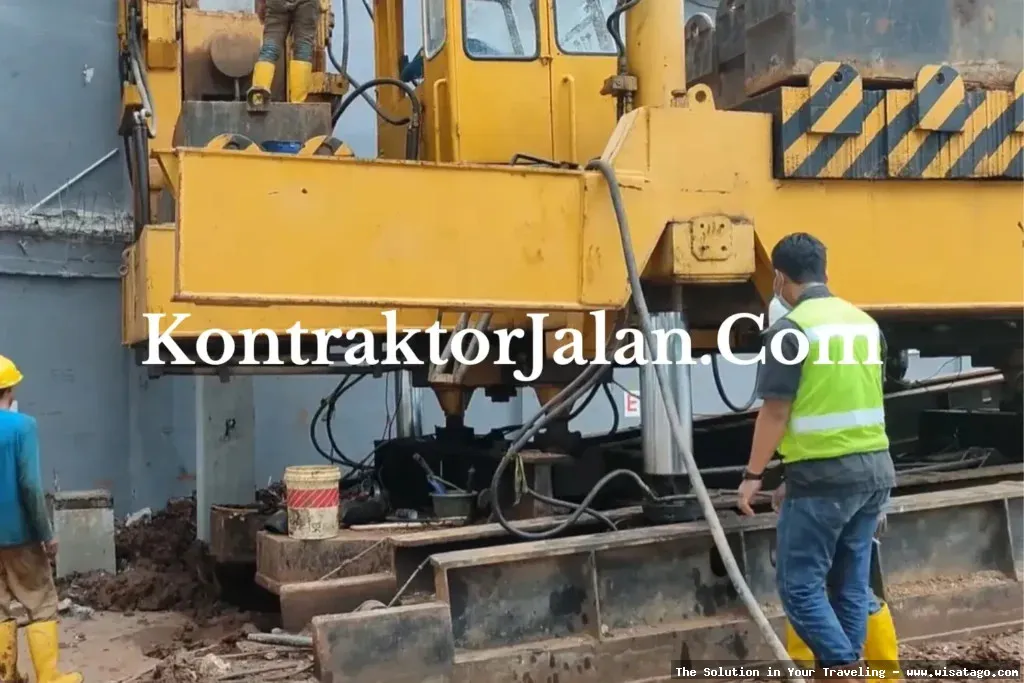 Lokasi pancang jembatan yang strategis