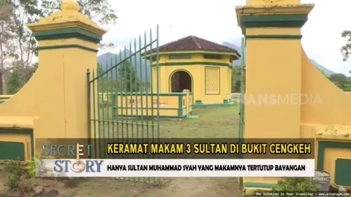 Makam Bukit Cengkeh, suasana hening sakral