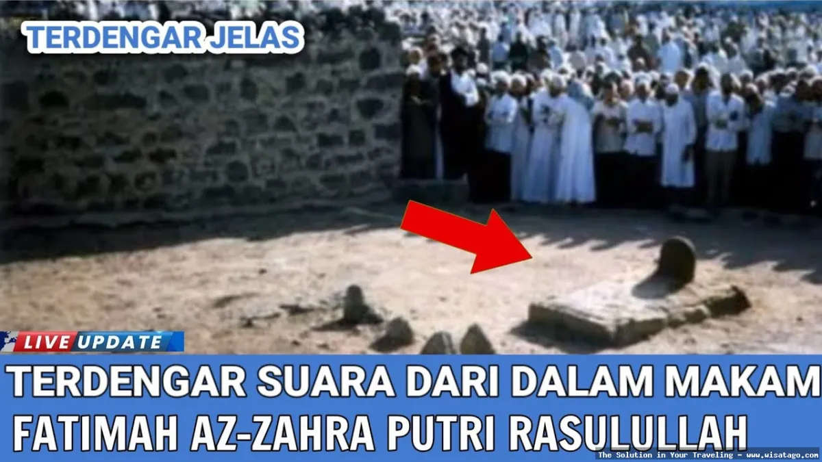 Makam Embung Fatimah, tempat ziarah.