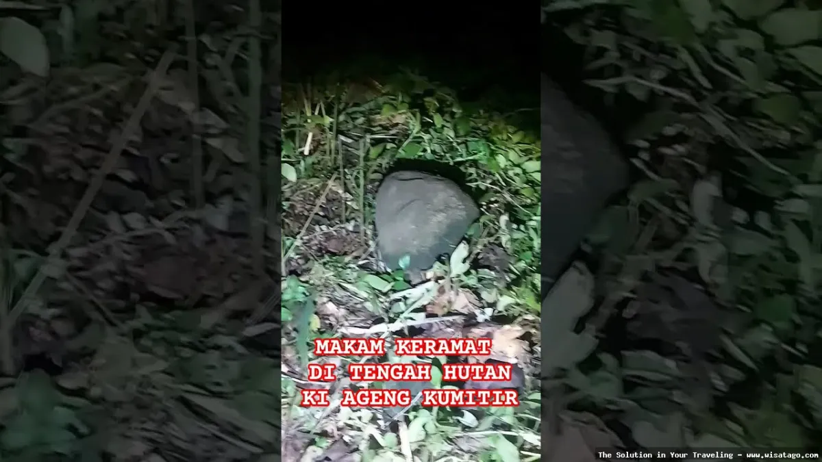 Makam Layang Kumitir, makam unik.
