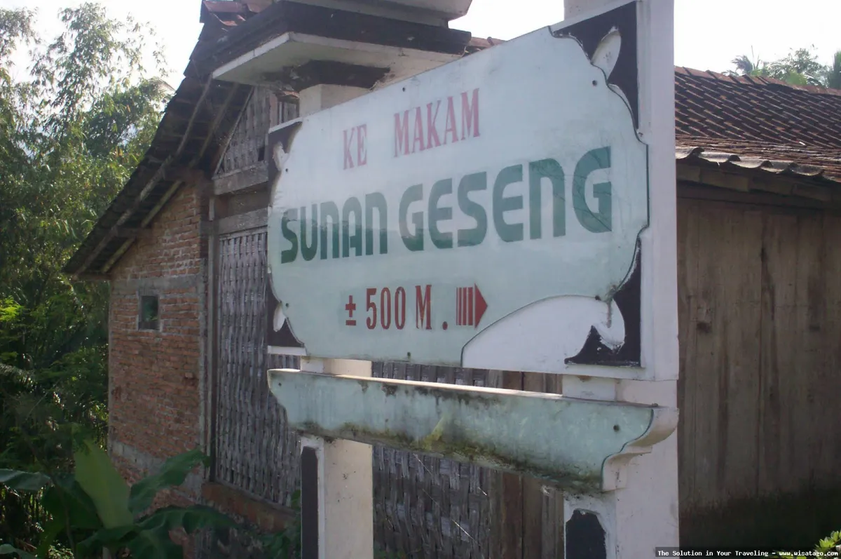 Makam Sunan Geseng, makam bersejarah.