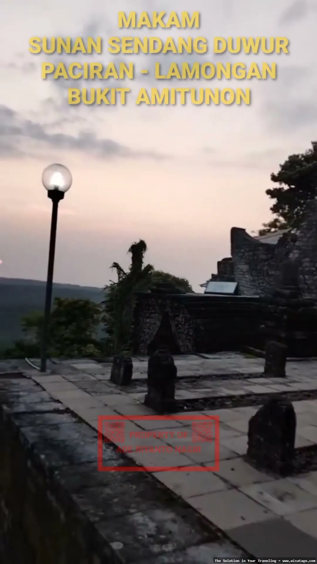Makam Sunan Sendang Duwur yang megah