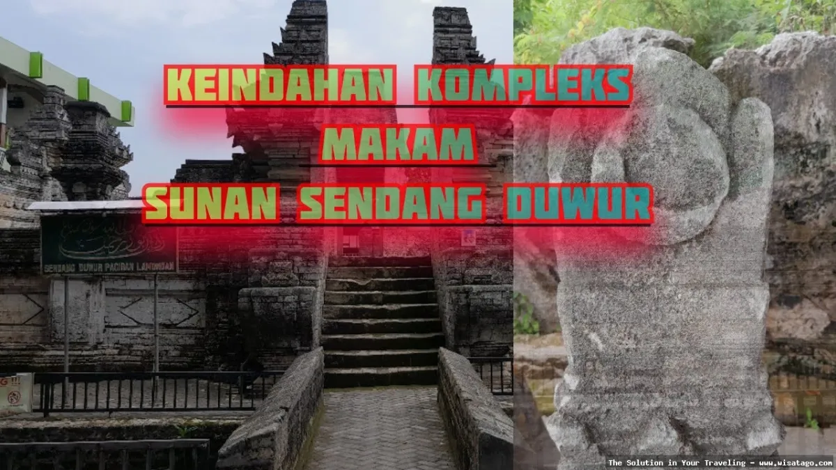 Makam Sunan Sendang Duwur yang megah