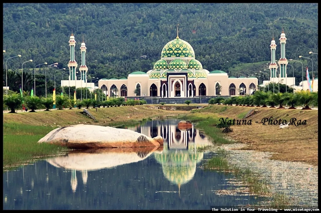 Masjid Agung Natuna, megah dan indah