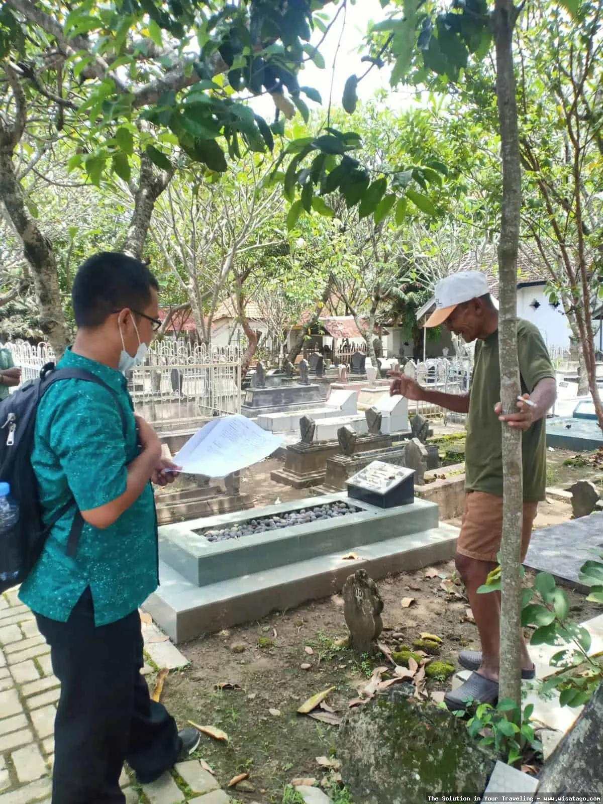 Masjid Besar Kuno Taman Madiun megah