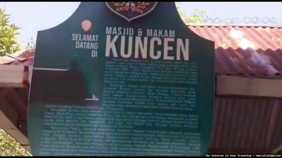 Masjid Kuno Kuncen, arsitektur bersejarah