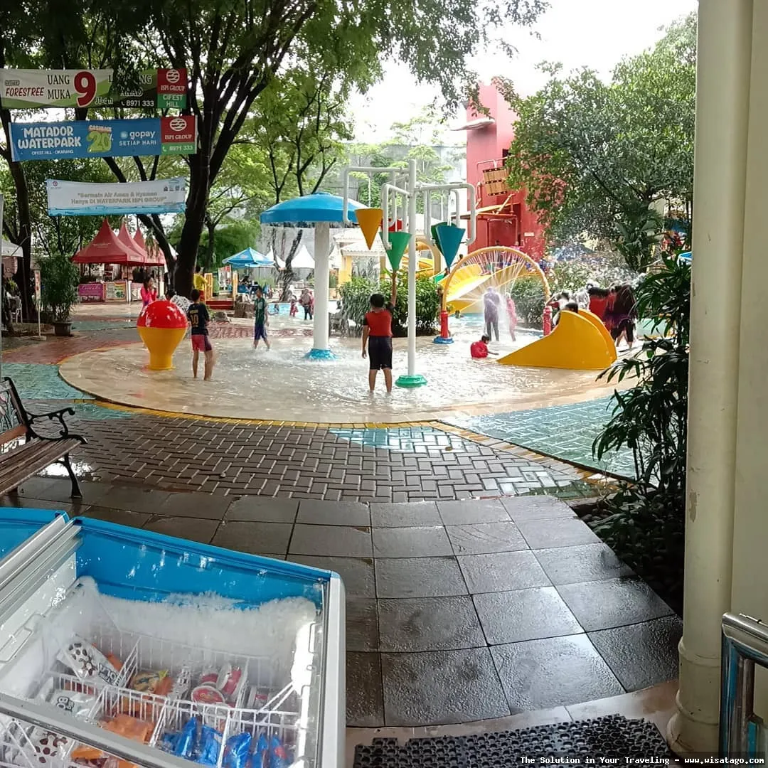 Matador Family Waterpark, wahana air seru.