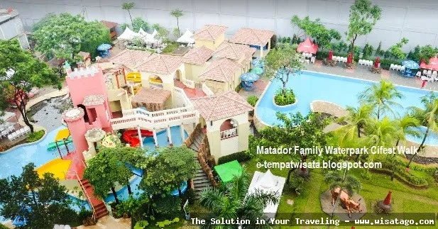 Matador Family Waterpark, keseruan bermain air.