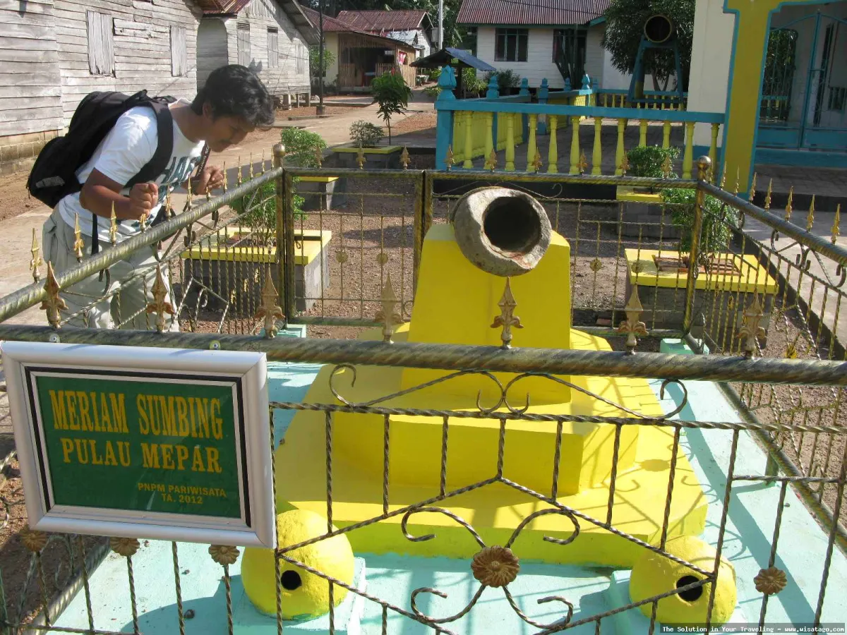 Meriam Sumbing, saksi bisu sejarah.