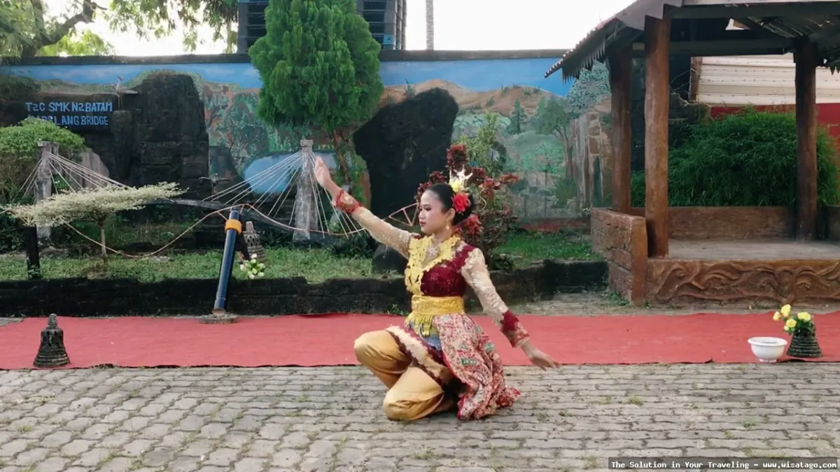 Meriam Tegak, bukti sejarah Majapahit.
