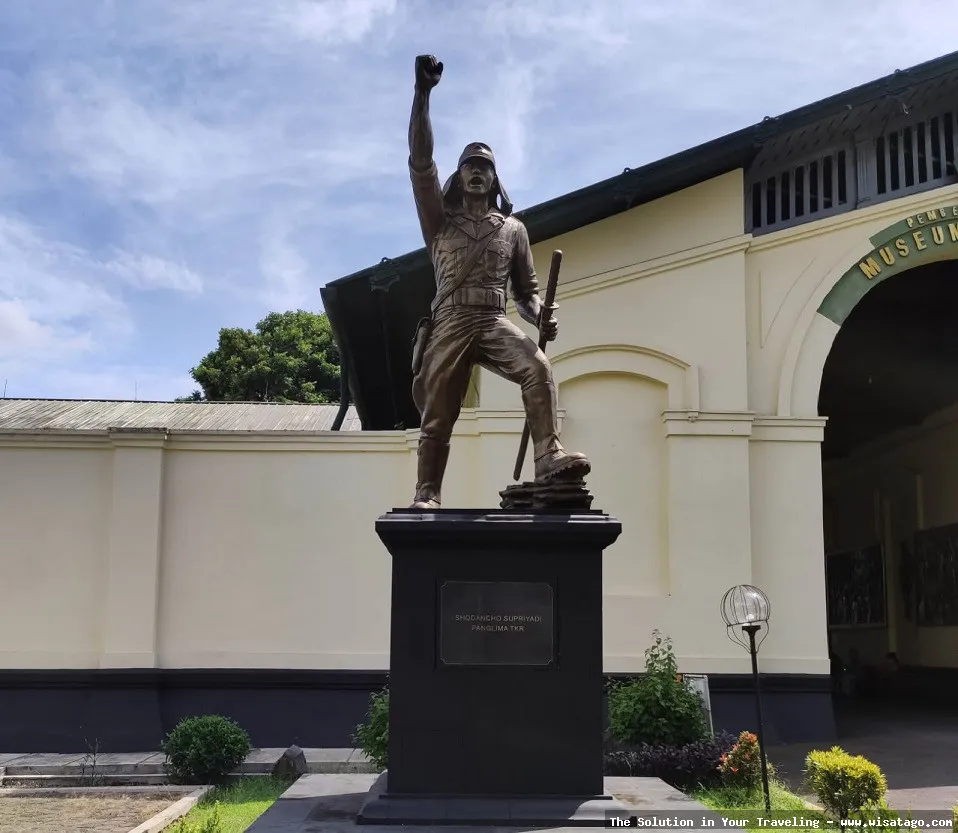Monumen Peta, simbol sejarah pemetaan.