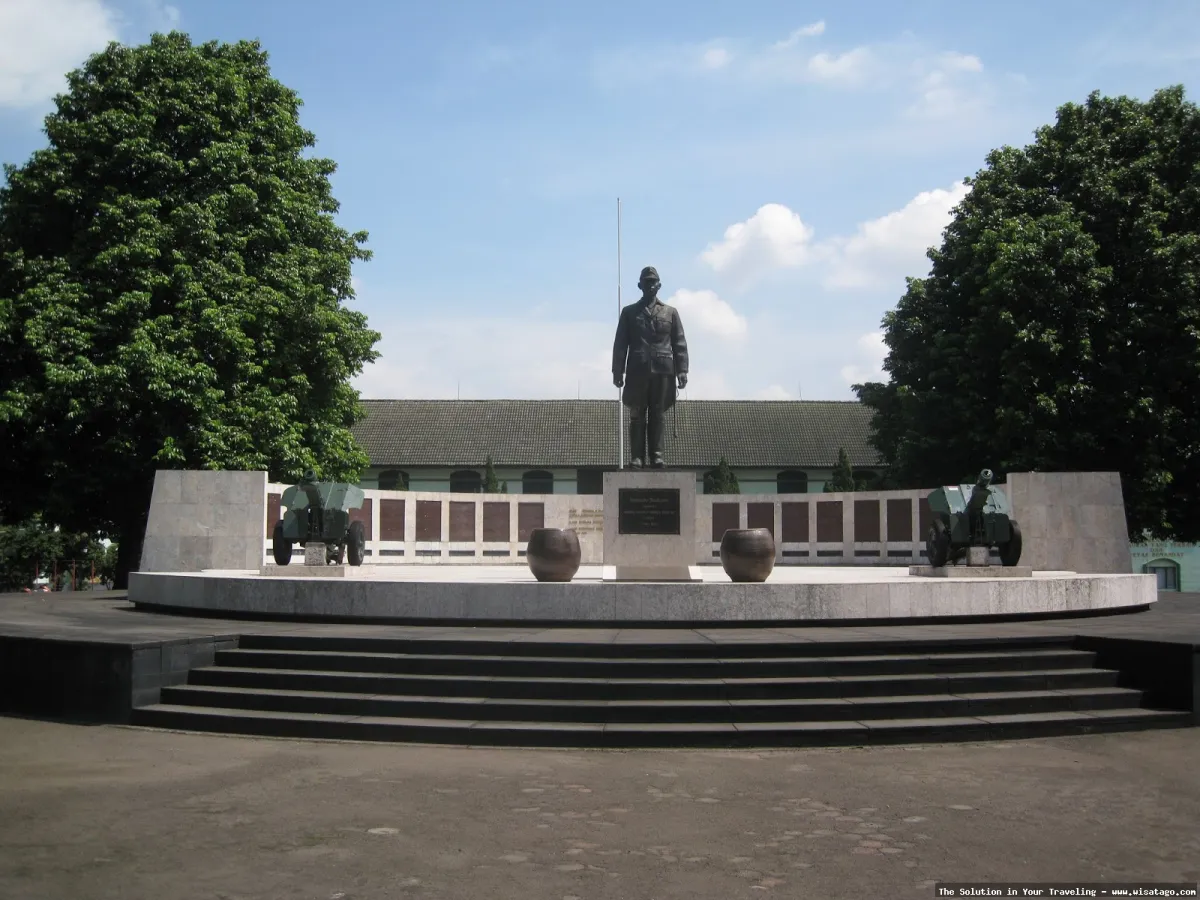 Monumen Peta, simbol sejarah pemetaan.
