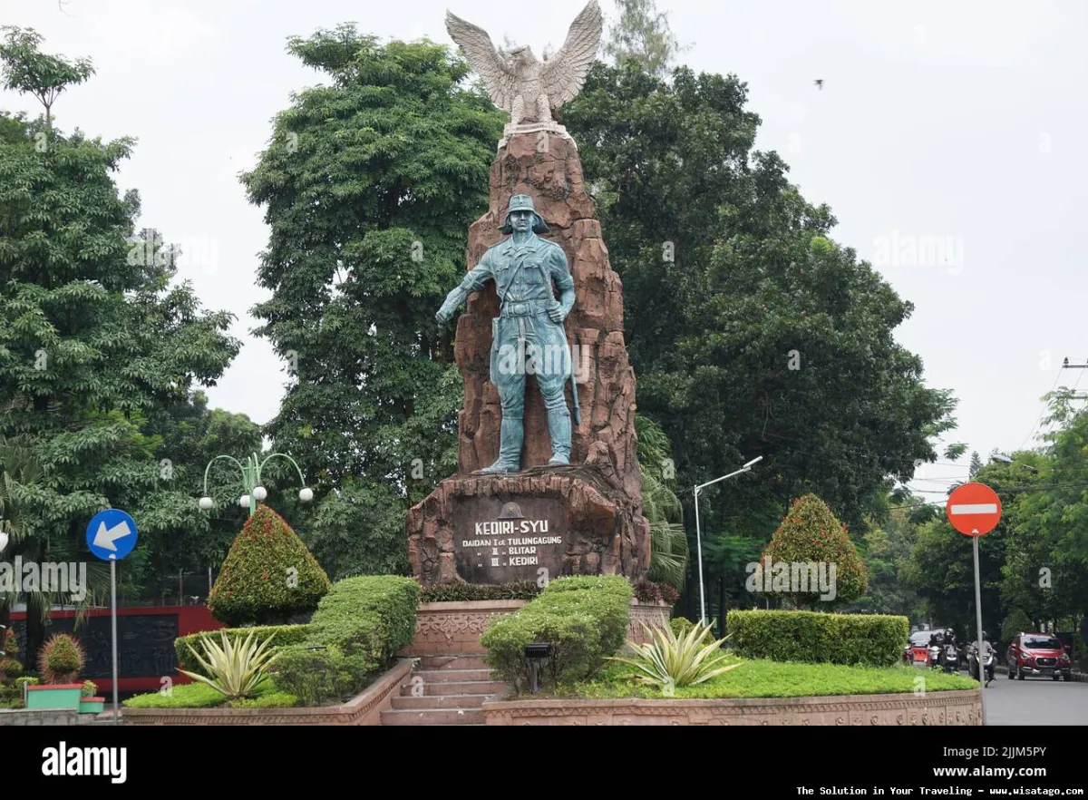 Monumen Peta, simbol sejarah pemetaan.