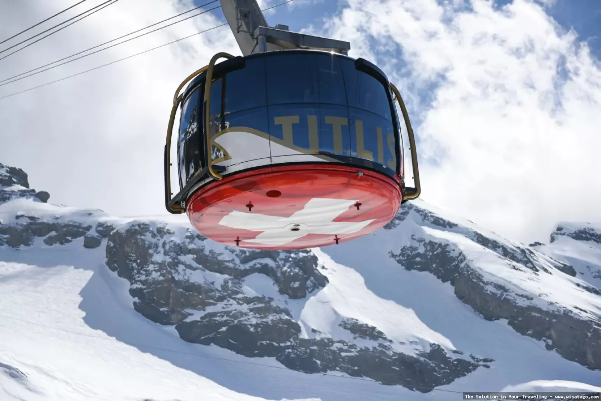 Mount Titlis: pemandangan salju abadi