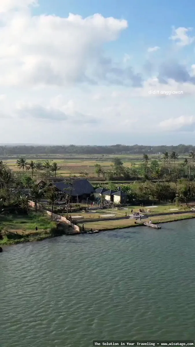 Muara Sungai Karungan tampak sangat indah