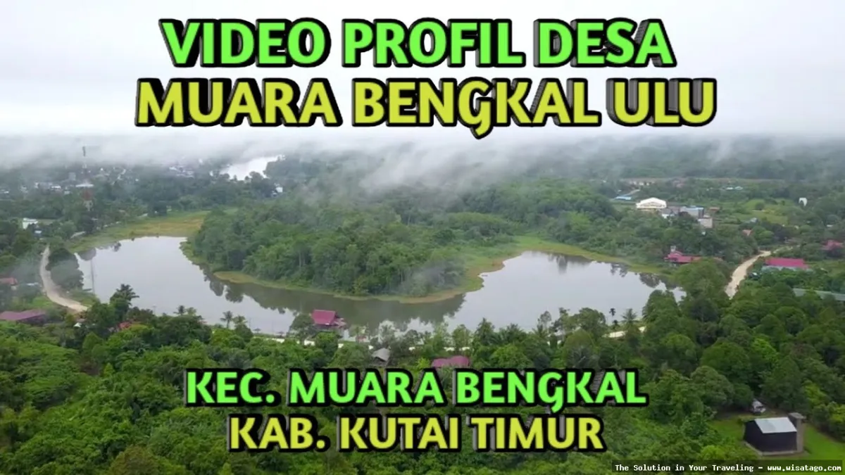 Muara Sungai Karungan terlihat sangat mempesona