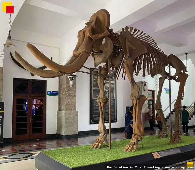 Museum Geologi Bandung, tampak depan megah