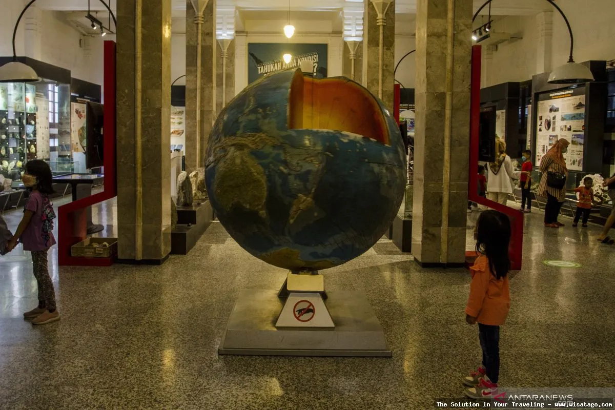 Museum Geologi Bandung, tampak depan ikonis
