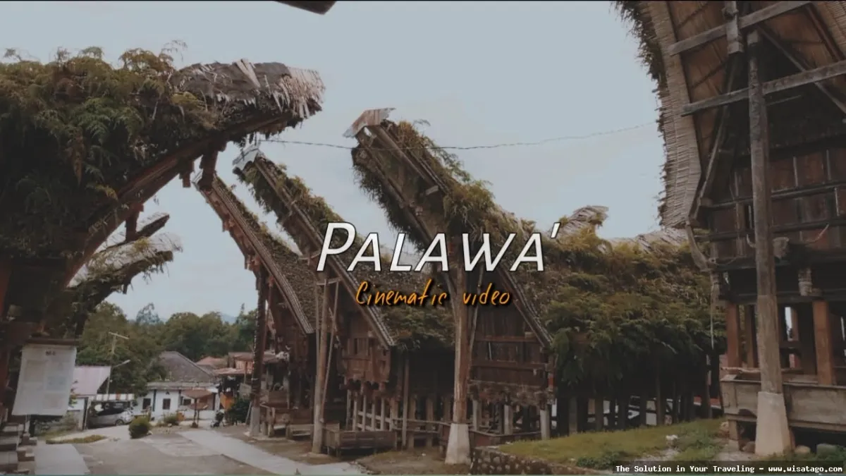 Objek Wisata Palawa, rumah adat unik