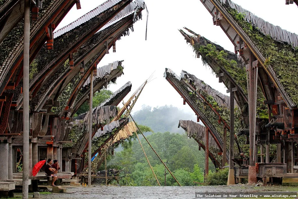 Objek Wisata Palawa, rumah adat unik