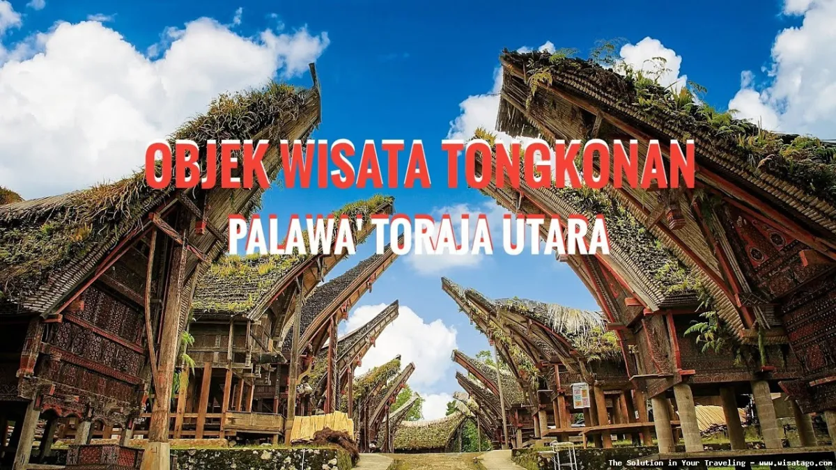 Objek Wisata Palawa: rumah adat megah
