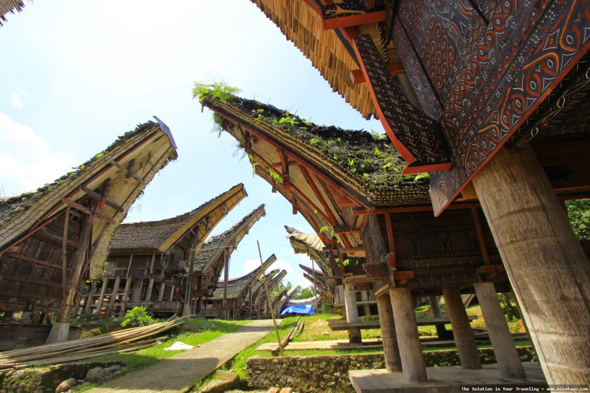 Objek Wisata Palawa, rumah adat unik