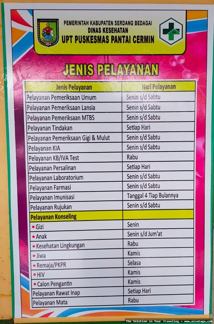 P. CERMIN: pemandangan indah di sore hari
