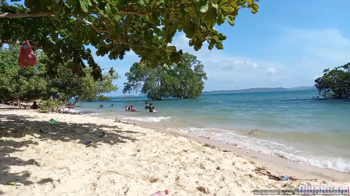 Pantai Air Dagang yang menawan mempesona