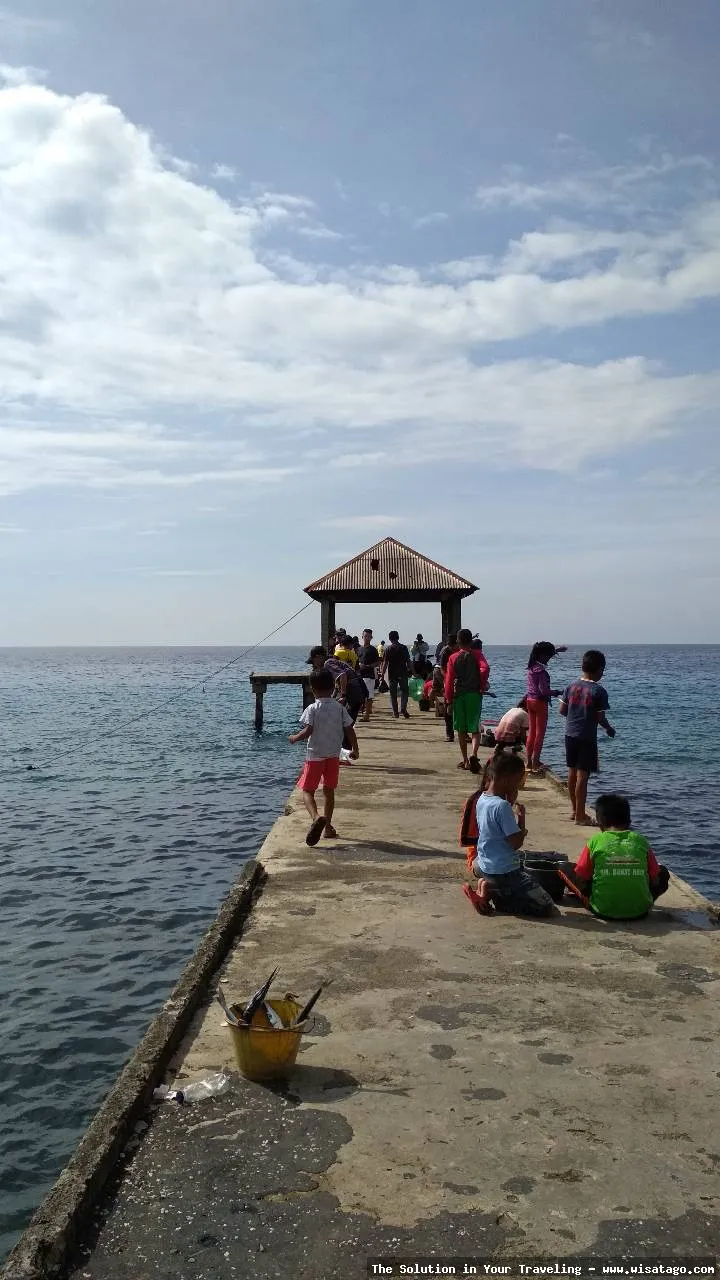 Pantai Arung Hijau, pemandangan yang memukau