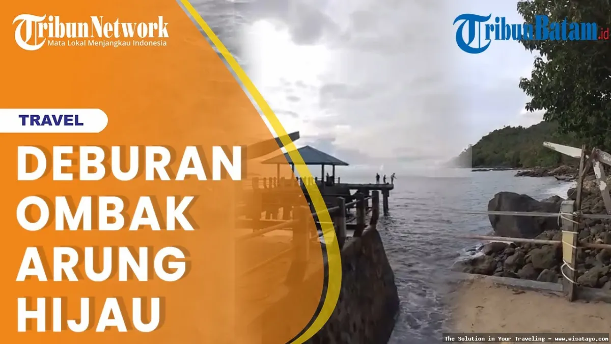 Pantai Arung Hijau, pemandangan yang indah