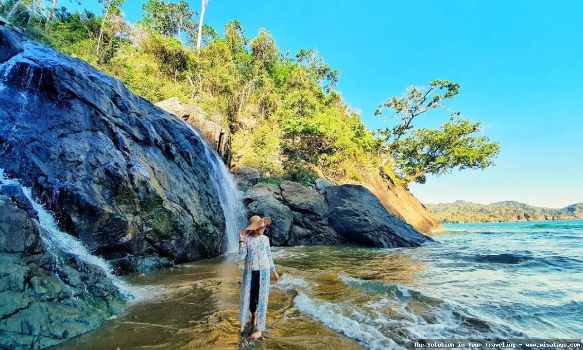Pantai Banyu Nnjlok yang menawan.