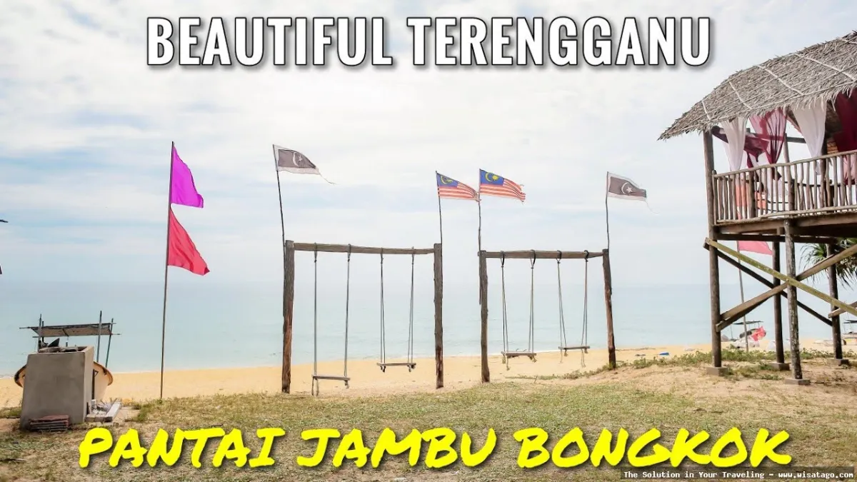 Pantai Batu Bongkok dengan pemandangan indah