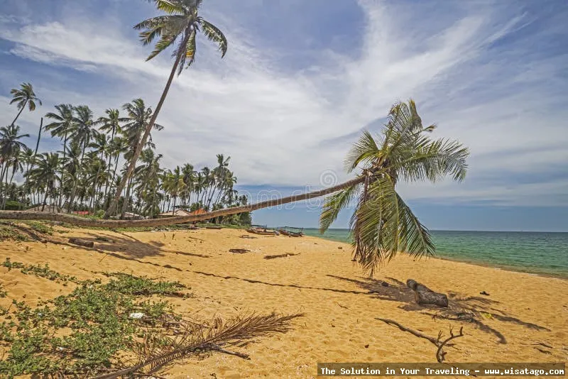 Pantai Batu Bongkok dengan formasi unik