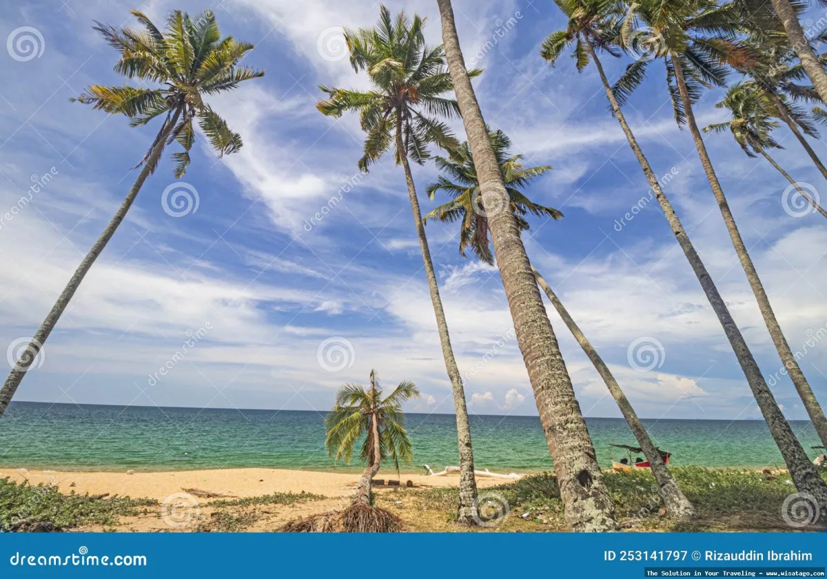Pantai Batu Bongkok, pemandangan alam indah