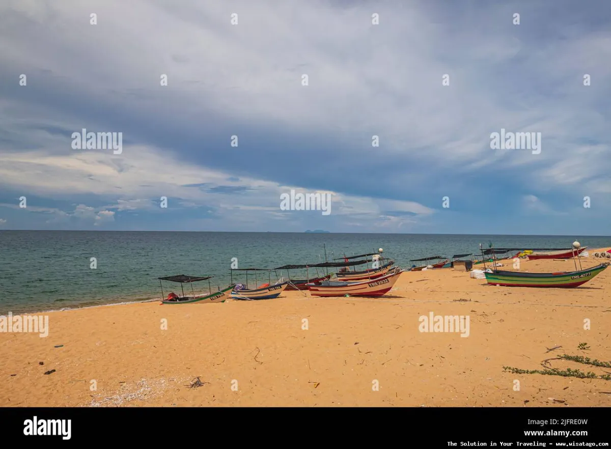 Pantai Batu Bongkok, pemandangan alam indah