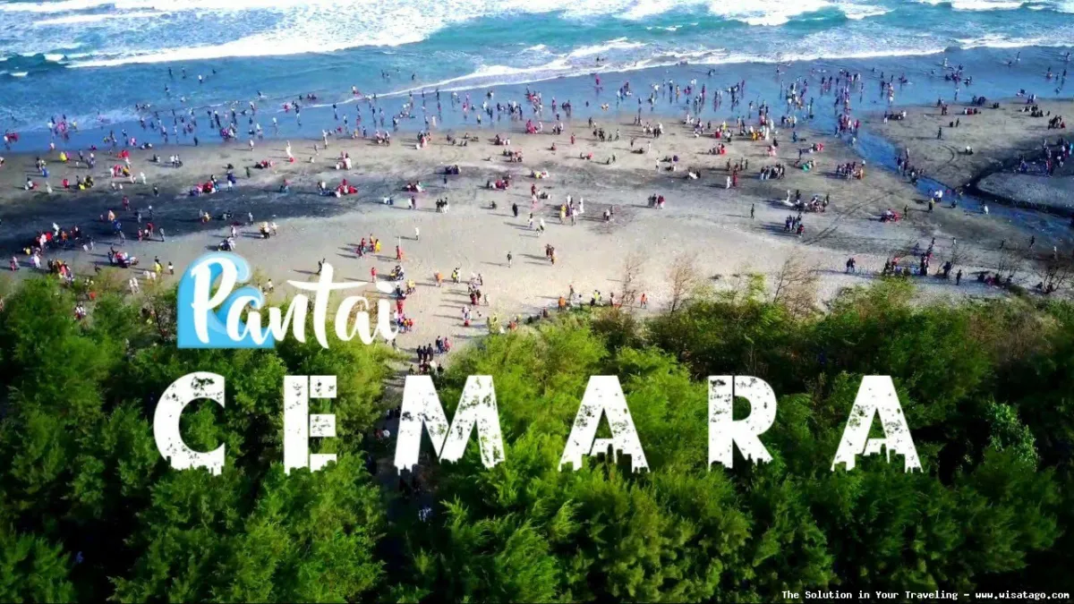Pantai Cemara, keindahan alam memukau
