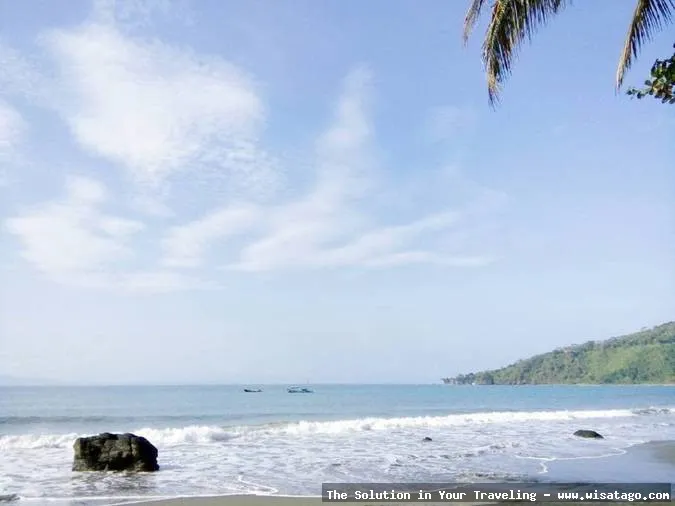 Pantai Cibangban, pemandangan laut memukau