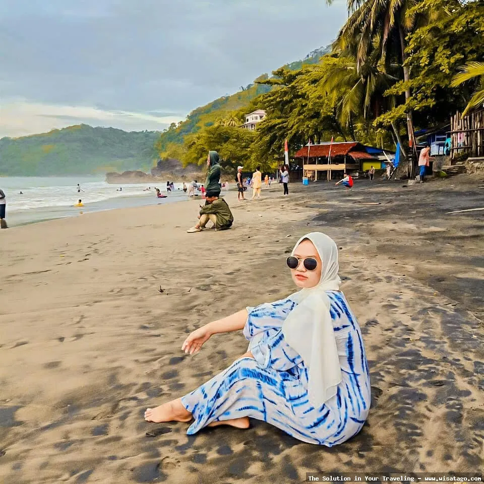 Pantai Cibangban, pemandangan indah mempesona.