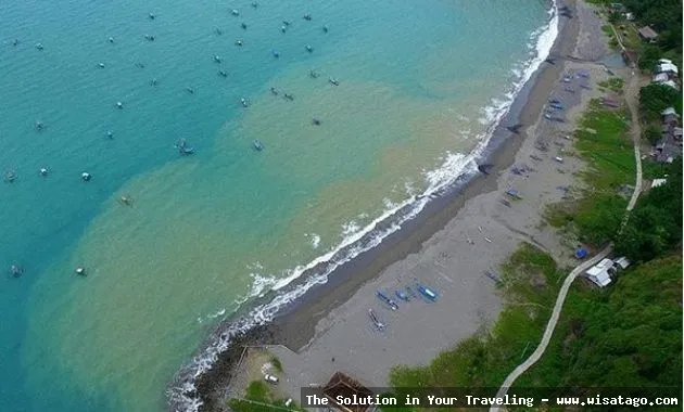 Pantai Cibangban, pemandangan pantai indah