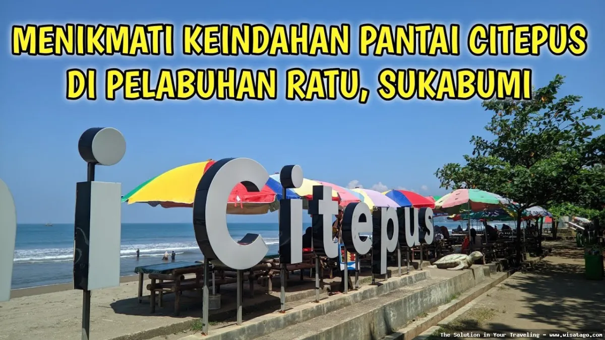 Pantai Citepus, keindahan pesisir Sukabumi
