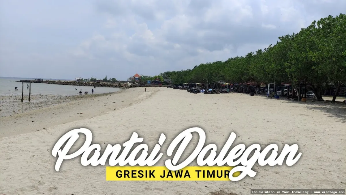 Pantai Delegan, pasirnya yang menawan